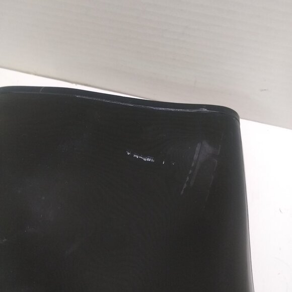 Time And Tru Black Rubber Garden Gloushes Rain Boots SZ 6 W Some marks - Picture 7 of 7